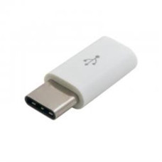 Перехідник Atcom micro USB - USB Type-C (F/M), white (8101)