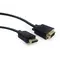 Кабель Cablexpert DisplayPort - VGA (M/M), 1.8 м, чорний (CCP-DPM-VGAM-6) пакет Кабель Cablexpert DisplayPort - VGA (M/M), 1.8 м, чорний (CCP-DPM-VGAM-6) пакет
