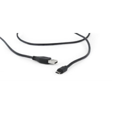 Кабель Cablexpert USB - micro USB V 2.0 (M/M), 1.8 м, чорний (CC-USB2-AMmDM-6)