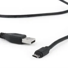 Кабель Cablexpert USB - micro USB V 2.0 (M/M), 1.8 м, чорний (CC-USB2-AMmDM-6)