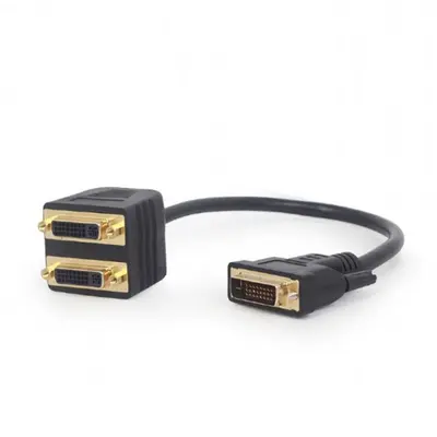 Розгалужувач Cablexpert DVI - 2хDVI (M/F), 0.3 м, Black (A-DVI-2DVI-01) Розгалужувач Cablexpert DVI - 2хDVI (M/F), 0.3 м, Black (A-DVI-2DVI-01)
