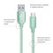 Кабель ColorWay USB - USB Type-C (M/M), 1 м, Mint (CW-CBUC003-MT)