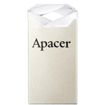 Флеш-накопичувач USB 64GB Apacer AH111 Silver/Crystal (AP64GAH111CR-1)