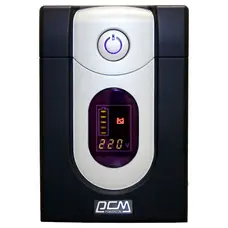 Джерело безперебійного живлення Powercom Imperial IMD-1025AP, Lin.int., AVR, 6 х IEC 320 C13, LCD, USB, RJ-45, RJ-11, пластик (00210133)