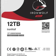 Накопичувач HDD SATA 12.0TB Seagate IronWolf NAS 7200rpm 256MB (ST12000VN0008)