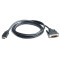 Кабель REAL-EL HDMI - DVI (M/M), 1.8 м, Black (EL123500013)