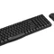 Комплект (клавіатура, мишка) Rapoo X1800S Combo Wireless Black