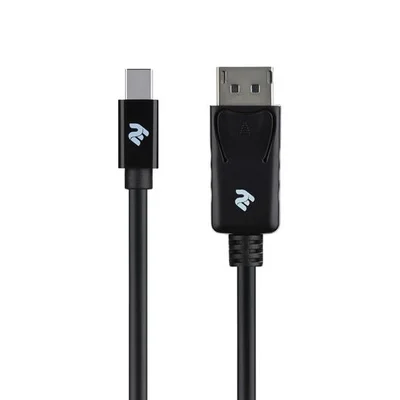 Кабель 2E mini DisplayPort - DisplayPort (M/M), 2 м, Black (2E-W1704)