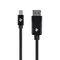 Кабель 2E mini DisplayPort - DisplayPort (M/M), 2 м, Black (2E-W1704)