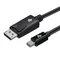 Кабель 2E mini DisplayPort - DisplayPort (M/M), 2 м, Black (2E-W1704)