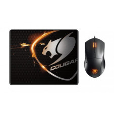 Миша Cougar Minos XC Black USB + килимок Speed XC