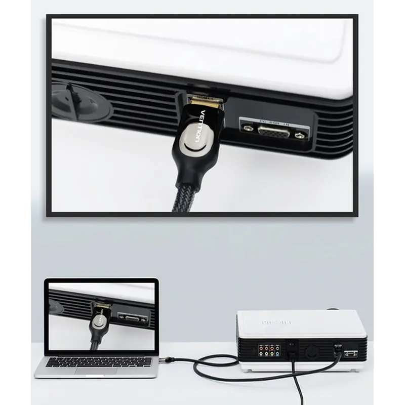 Кабель Vention HDMI - HDMI V 2.0, (M/M), 2 м, Black (VAA-B05-B200) Кабель Vention HDMI - HDMI V 2.0, (M/M), 2 м, Black (VAA-B05-B200)