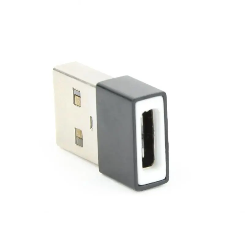 Адаптер Cablexpert (A-USB2-AMCF-01) USB 2.0 type A - USB type C, чорний Адаптер Cablexpert (A-USB2-AMCF-01) USB 2.0 type A - USB type C, чорний