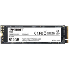 Накопичувач SSD 512GB Patriot P300 M.2 2280 PCIe 3.0 x4 NVMe TLC (P300P512GM28)