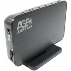 Зовнішня кишеня AgeStar для підключення SATA HDD 2.5", USB 3.0, Black (3UB2A8)