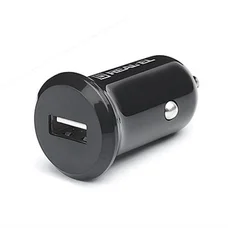 Автомобільний зарядний пристрій REAL-EL CA-12 (1USBx1A) Black