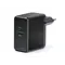 Мережевий зарядний пристрій REAL-EL CH-350 QC3.0 (2USB, 3A) Black