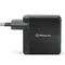 Мережевий зарядний пристрій REAL-EL CH-350 QC3.0 (2USB, 3A) Black