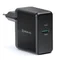 Мережевий зарядний пристрій REAL-EL CH-350 QC3.0 (2USB, 3A) Black