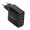 Мережевий зарядний пристрій REAL-EL CH-350 QC3.0 (2USB, 3A) Black