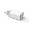 Мережевий зарядний пристрій ColorWay AutoID (2USBx2.1A) White (CW-CHS015-WT)