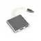 Адаптер Cablexpert (A-CM-HDMIF-02-SG) USB-C - HDMI/USB/USB-C Адаптер Cablexpert (A-CM-HDMIF-02-SG) USB-C - HDMI/USB/USB-C