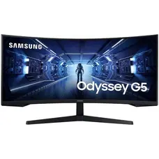 Монiтор Samsung 34" Odyssey G5 (LC34G55TWWIXCI) VA Black Curved