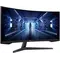 Монiтор Samsung 34" Odyssey G5 (LC34G55TWWIXCI) VA Black Curved