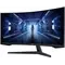 Монiтор Samsung 34" Odyssey G5 (LC34G55TWWIXCI) VA Black Curved