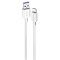 Кабель ColorWay USB-USB Type-C, 5.0А, 1м, White (CW-CBUC019-WH)