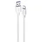 Кабель ColorWay USB-USB Type-C, 5.0А, 1м, White (CW-CBUC019-WH) Кабель ColorWay USB-USB Type-C, 5.0А, 1м, White (CW-CBUC019-WH)