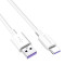 Кабель ColorWay USB-USB Type-C, 5.0А, 1м, White (CW-CBUC019-WH)