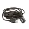 Кабель Cablexpert USB - USB V 2.0 (F/M), активний подовжувач, 5 м, чорний (UAE-01-5M) Кабель Cablexpert USB - USB V 2.0 (F/M), активний подовжувач, 5 м, чорний (UAE-01-5M)