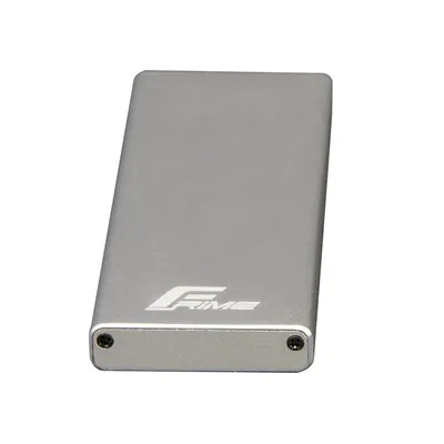 Зовнішня кишеня Frime SATA HDD/SSD 2.5", USB 3.0, Metal, Silver (FHE201.M2U30)