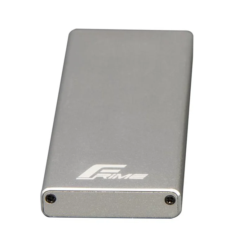 Зовнішня кишеня Frime SATA HDD/SSD 2.5", USB 3.0, Metal, Silver (FHE201.M2U30)