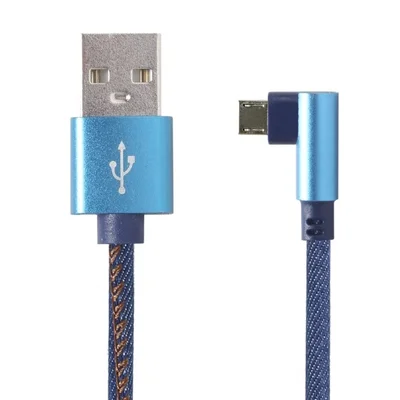 Кабель Cablexpert USB - micro USB V 2.0 (M/M), преміум, 1 м, синій (CC-USB2J-AMmBML-1M-BL)