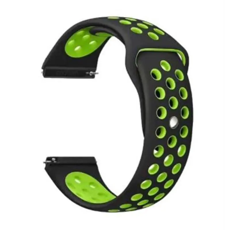 Ремінець BeCover Nike Style для Samsung Galaxy Watch 46mm/Watch 3 45mm/Gear S3 Classic/Gear S3 Frontier Black-Green (705784) Ремінець BeCover Nike Style для Samsung Galaxy Watch 46mm/Watch 3 45mm/Gear S3 Classic/Gear S3 Frontier Black-Green (705784)