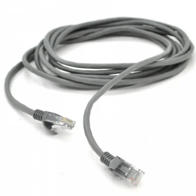 Патч-корд литий Ritar PCR-CU/1.5G/09100 UTP, RJ45, Cat.5e, 1,5m, сірий