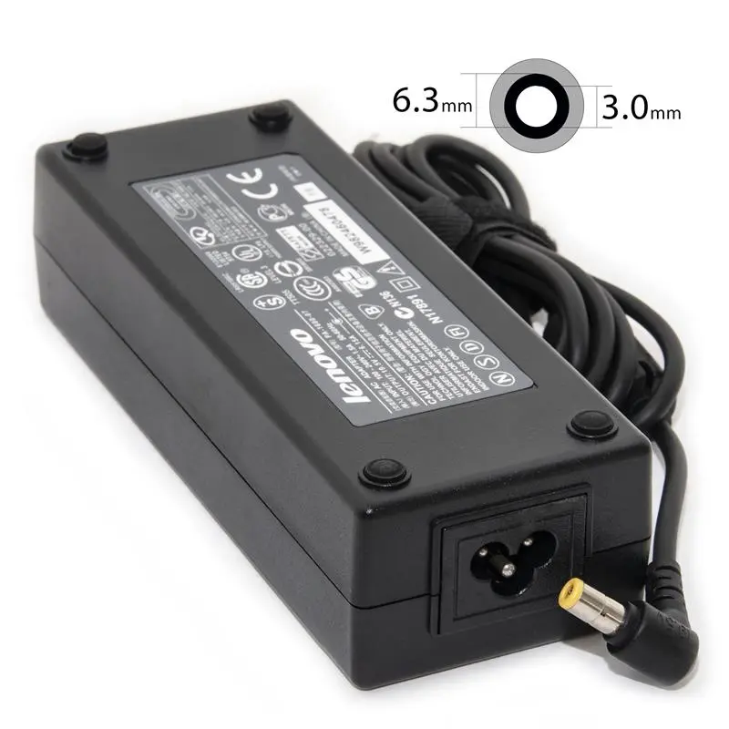 Блок живлення для ноутбука Lenovo 19.5V 6.15A 120W 6.3х3.0мм (AD107020) Блок живлення для ноутбука Lenovo 19.5V 6.15A 120W 6.3х3.0мм (AD107020)