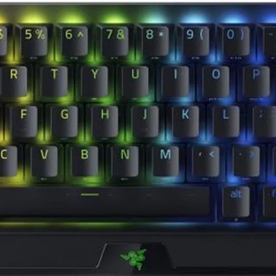 Клавіатура бездротова Razer BlackWidow V3 Mini Hyperspeed Green Switch Black (RZ03-03891600-R3R1)