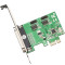 Контролер Frime WCH382L (ECF-PCIto2S1PWCH382.LP) PCI-E-1xRS232+1xLTP