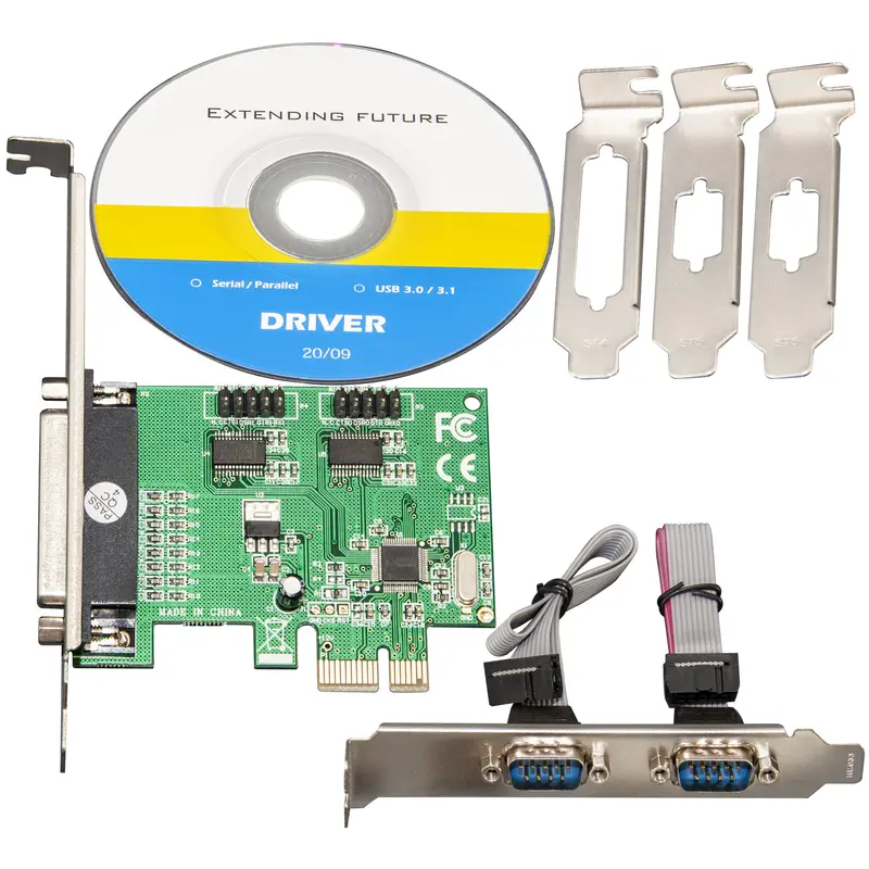 Контролер Frime WCH382L (ECF-PCIto2S1PWCH382.LP) PCI-E-1xRS232+1xLTP Контролер Frime WCH382L (ECF-PCIto2S1PWCH382.LP) PCI-E-1xRS232+1xLTP