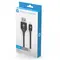 Кабель HP USB - Lightning (M/M), 2 м, чорний (DHC-MF100-2M)