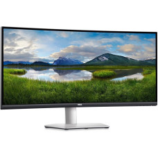 Монiтор Dell 34" S3422DW (210-AXKZ) VA Silver Curved