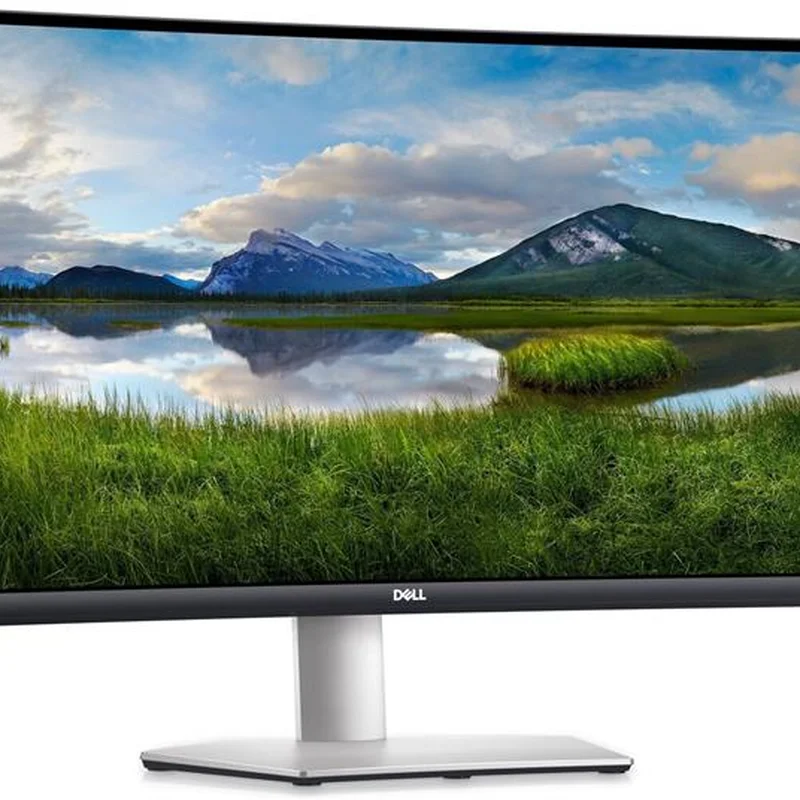 Монiтор Dell 34" S3422DW (210-AXKZ) VA Silver Curved