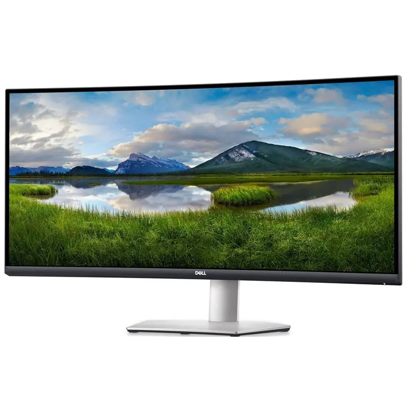 Монiтор Dell 34" S3422DW (210-AXKZ) VA Silver Curved Монiтор Dell 34" S3422DW (210-AXKZ) VA Silver Curved