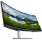 Монiтор Dell 34" S3422DW (210-AXKZ) VA Silver Curved