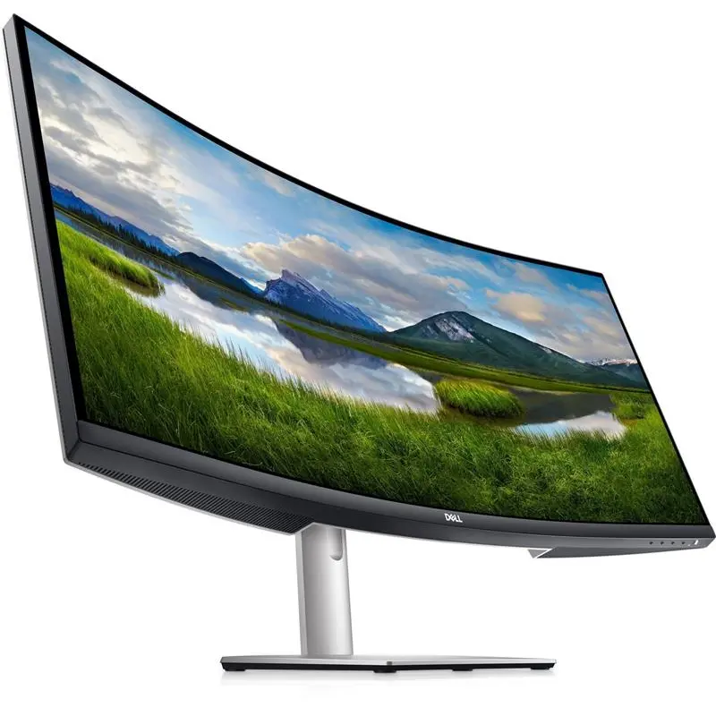 Монiтор Dell 34" S3422DW (210-AXKZ) VA Silver Curved Монiтор Dell 34" S3422DW (210-AXKZ) VA Silver Curved