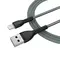 Кабель ColorWay USB - Lightning (M/M), braided cloth, 3 А, 1 м, Gray (CW-CBUL041-GR) Кабель ColorWay USB - Lightning (M/M), braided cloth, 3 А, 1 м, Gray (CW-CBUL041-GR)