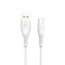 Кабель SkyDolphin S08T USB - USB Type-C (M/M), 1 м, White (USB-000562)